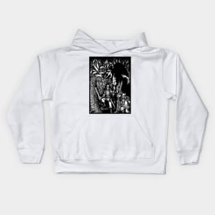 Old School D&D Design 12 Kids Hoodie